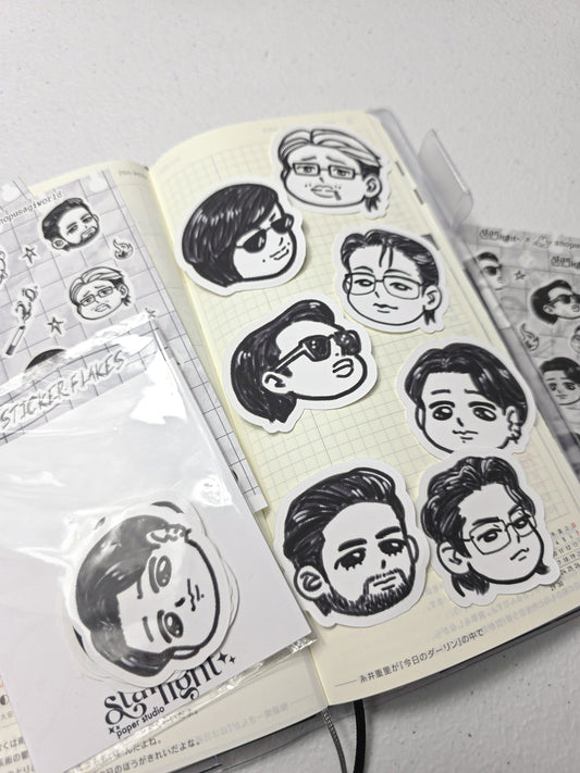 2.0 Sticker Flake Pack
