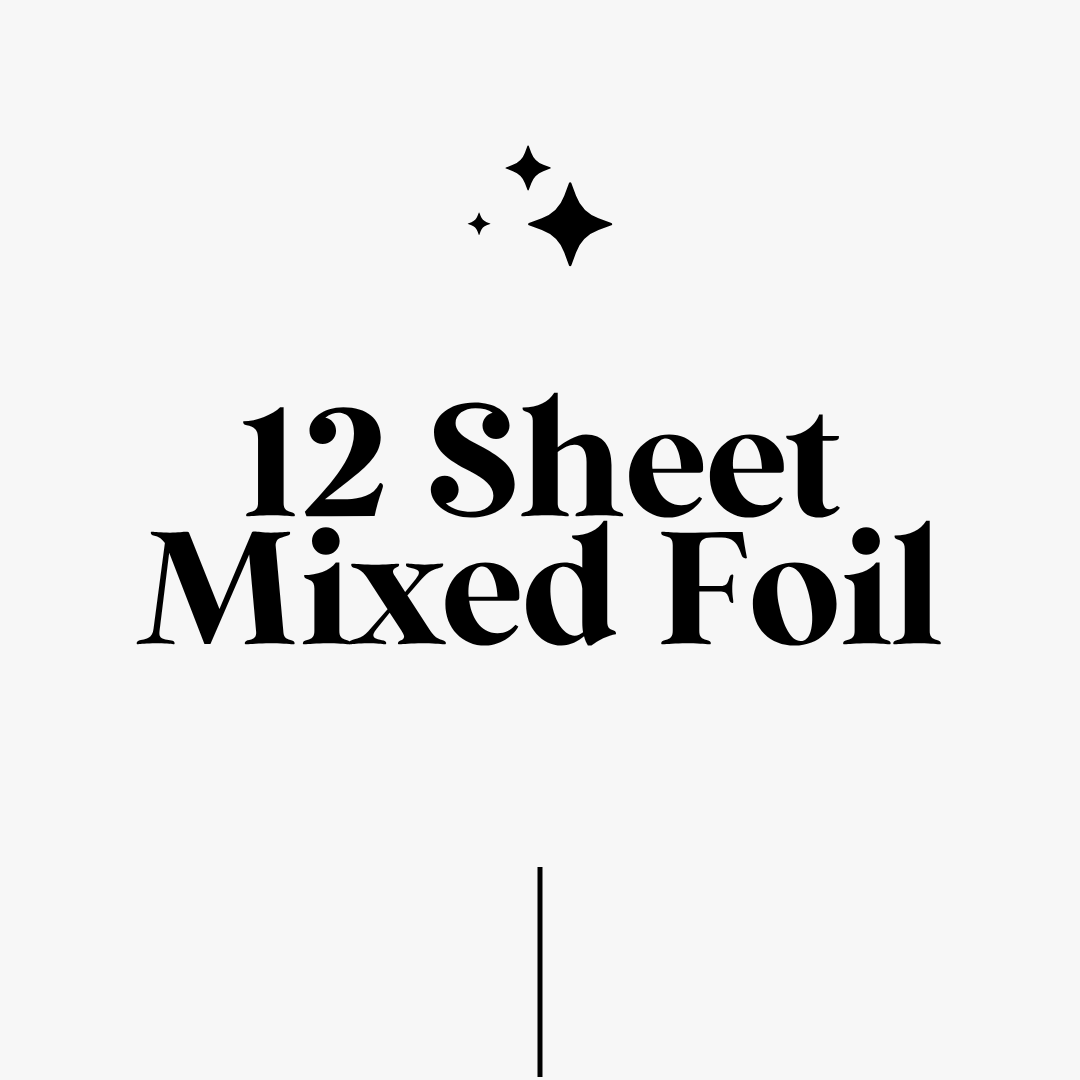 Oops Bag: 12 Sheet Mixed Foil