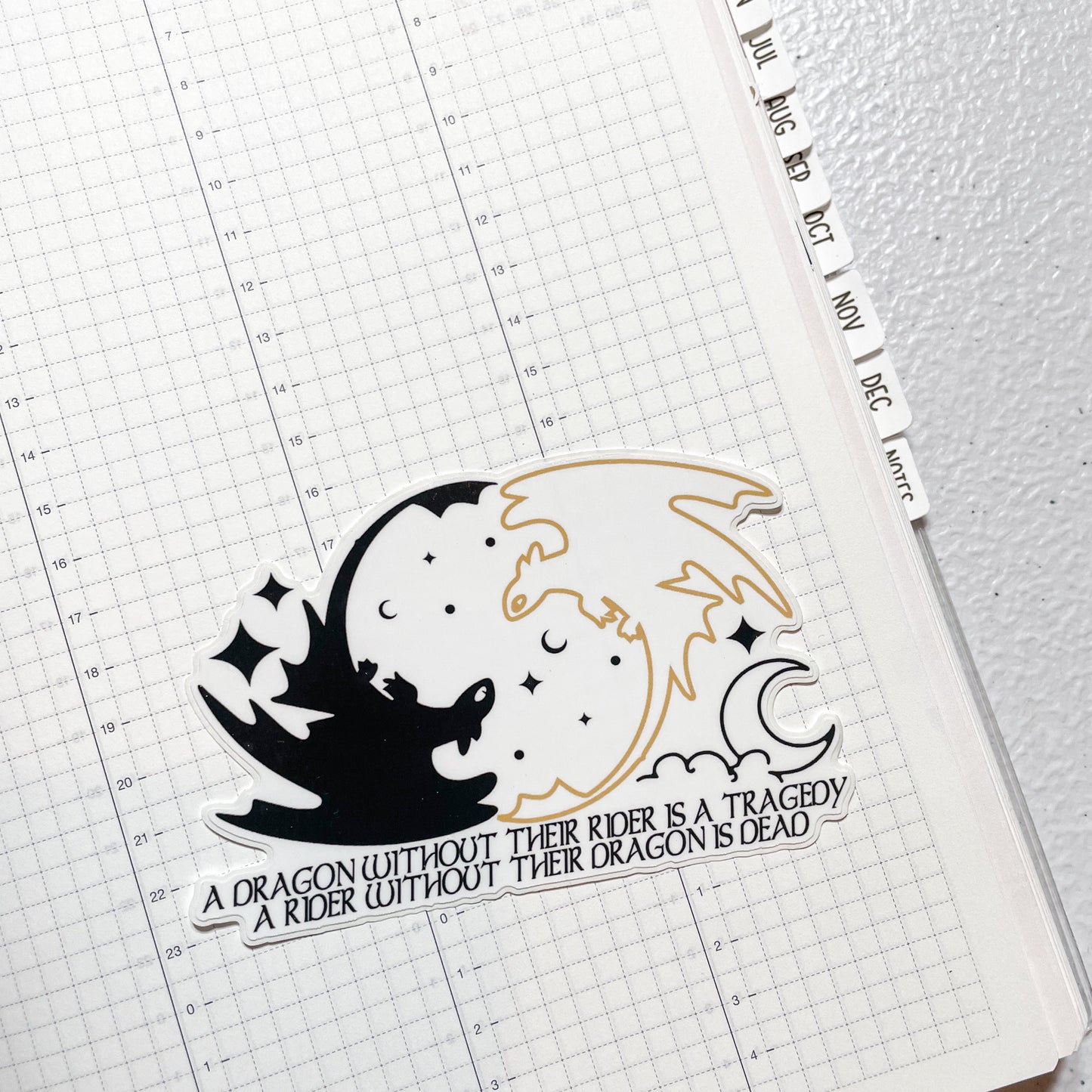 Dragon Rider ✧ Vinyl Diecut