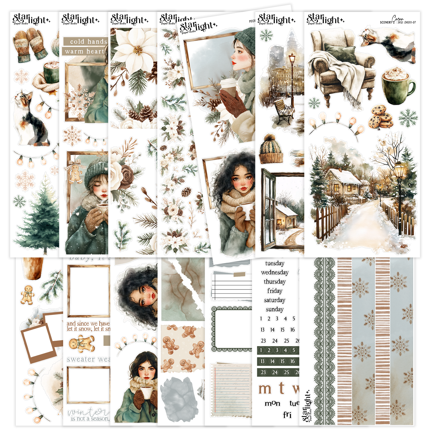 Cocoa ✧ Decorative Kit