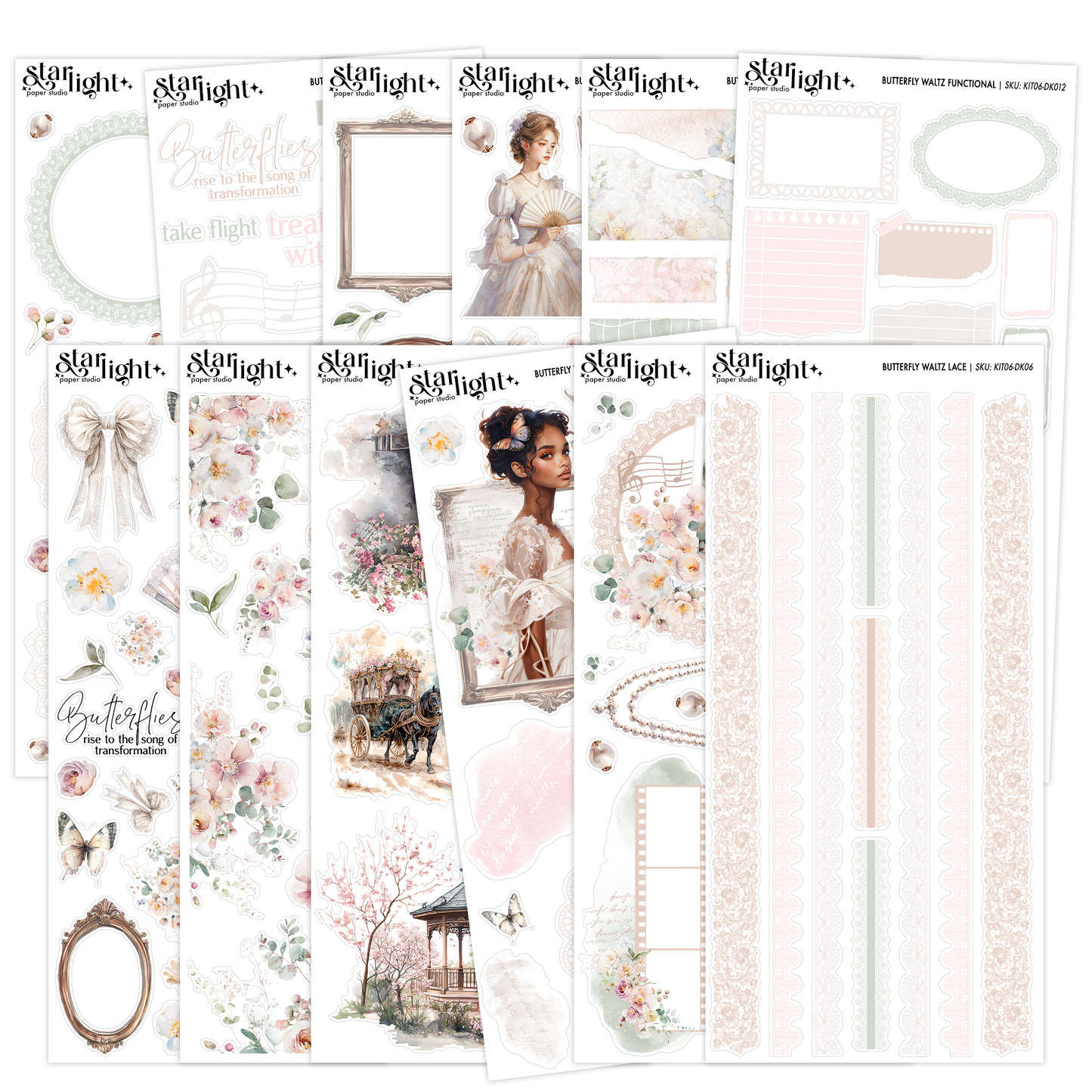 Butterfly Waltz ✧ Decorative Kit